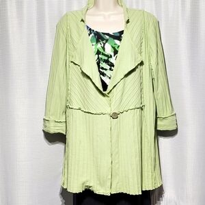 Focus Occasional Top Stitched Cotton Jacket (M)